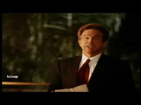 Alternate Bulworth trailer card — montage of rallies, clubs, press scrums