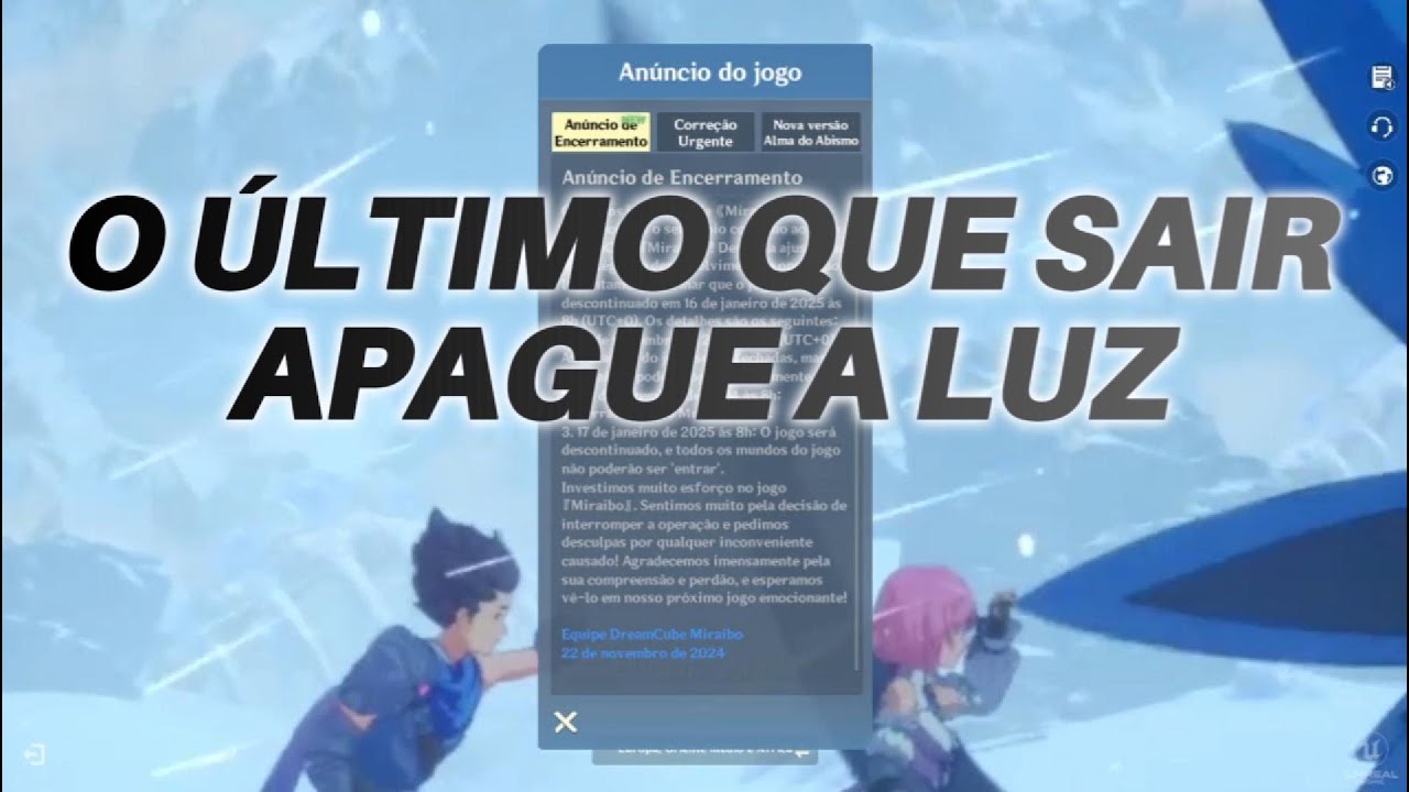 Confirmado o Encerramento de Miraibo GO