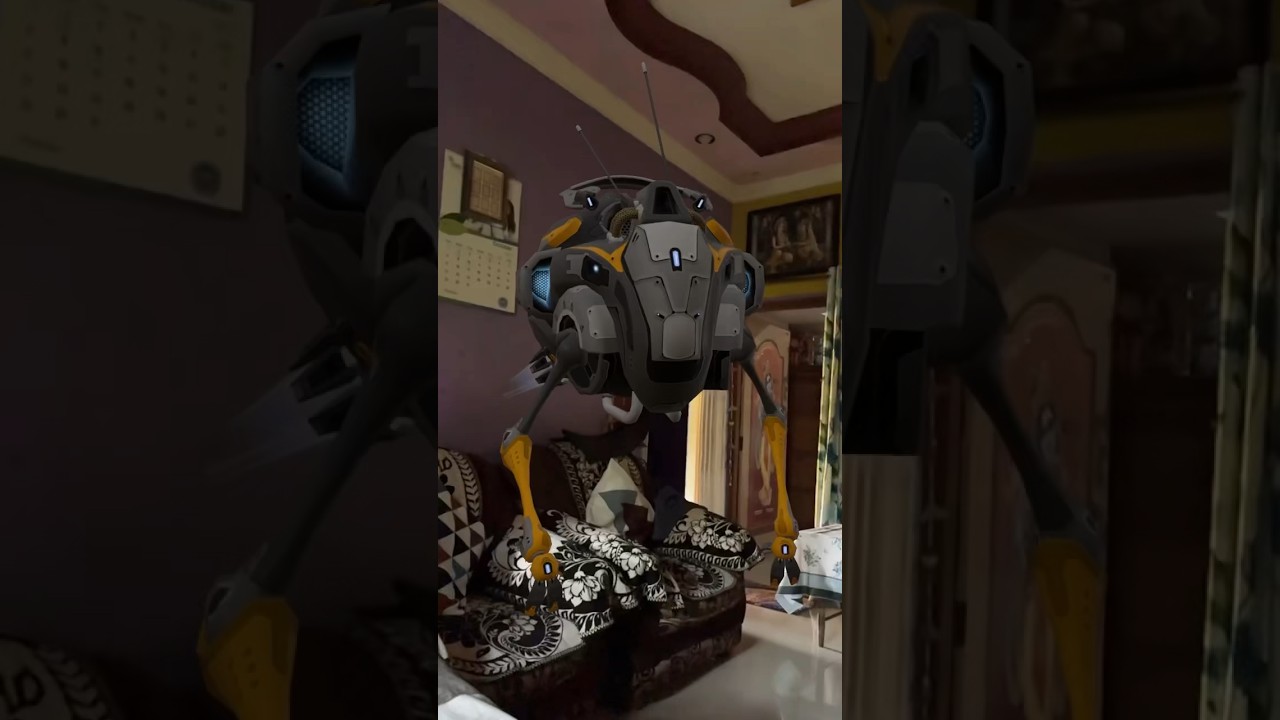 Sketchfab AR 3D Model Test On iPhone #sketchfab #ar #3d #shorts