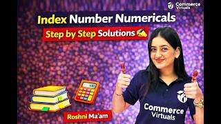 Index Number Numericals Made Easy 🔥 | Step-by-Step Method | Roshni Ma’am