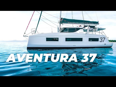 300 000 € Catamaran | Aventura 37 | 2023 Cannes Yacht Festival | Walkaround