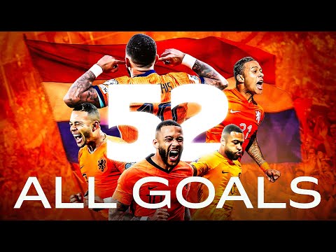 MEMPHIS DEPAY - ALL GOALS IN ORANJE! ⚽🦁