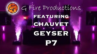 Video thumbnail for G Fire @ La Rio Mansion | Featuring Chauvet P7 Geyser by G Fire Productions