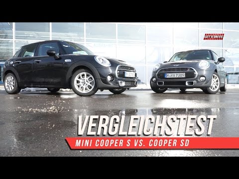 Let's Drive - 2015 MINI Cooper S vs. MINI Cooper SD Verlgeichstest | Review