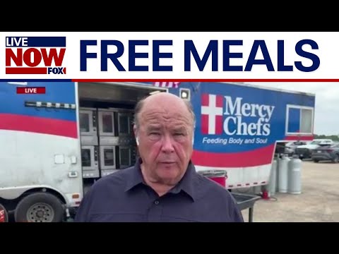 Video | Texas flooding: Mercy Chefs provide hot meals to Irving, Texas amid flooding