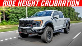 How To: Ride Height Calibration on a Ford F-150 Raptor R | Inside line