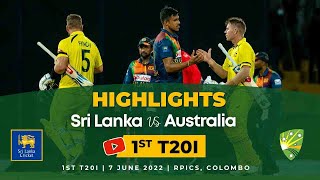 1st T20I Highlights | Sri Lanka vs Australia 2022
