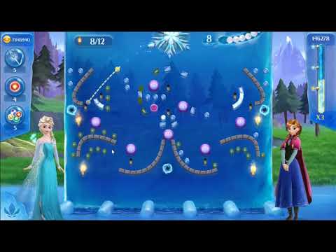 Frozen Free Fall: Icy Shot Level 306 - NO BOOSTERS ☃☃☃