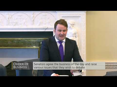Senator John McGahon- speech from 2 Oct 2024
