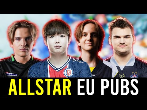 "HIGH AVG MMR ALLSTAR in EU PUBS!" - NOTHINGTOSAY vs 16 Y/O NIKU MID!