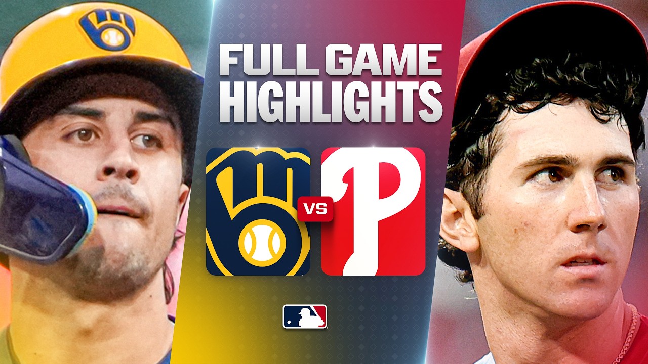 BREWERS vs. PHILLIES: Official Full Game Highlights (September 24) | 2026 MLB Season