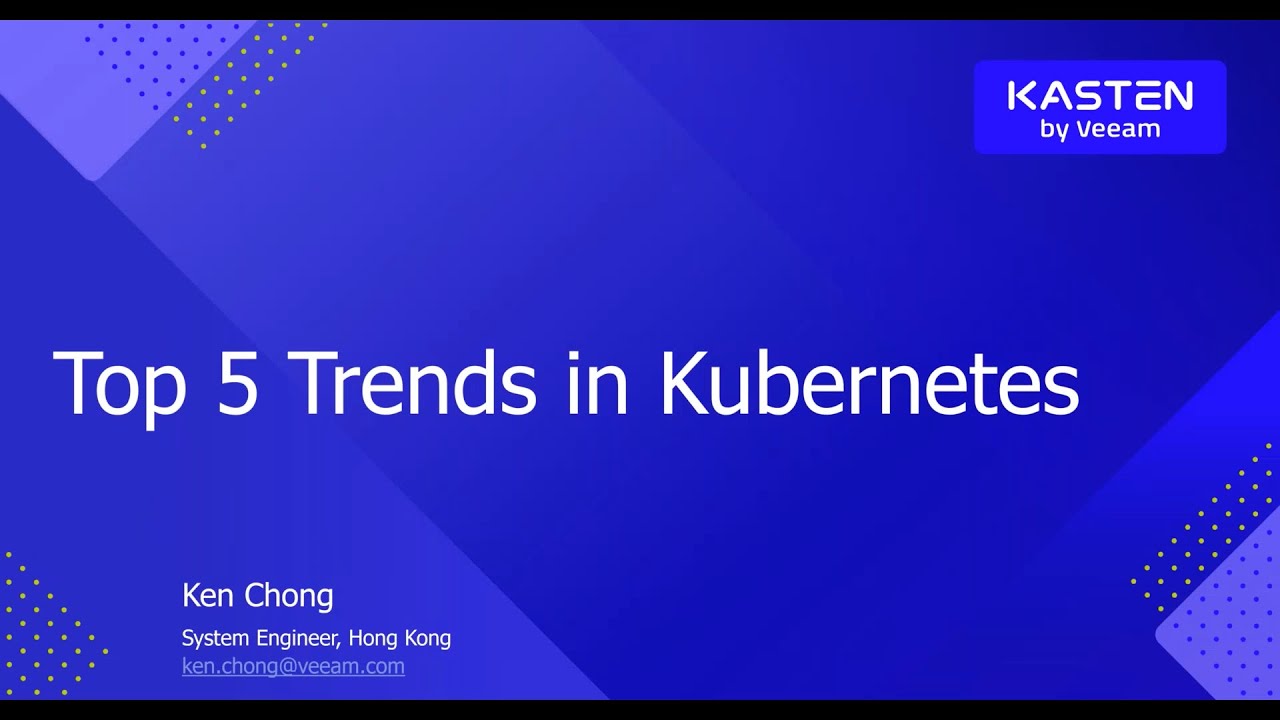 5 Kubernetes Trends in Enterprise video