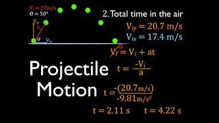 Two Dimensional Motion (2 of 4) Worked Example