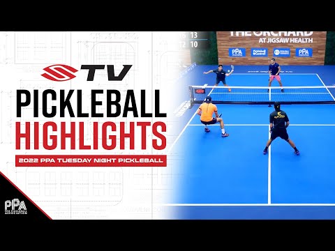 Tyler Loong Erne Pickleball Highlights - 2022 PPA Tuesday Night Pickleball Men's Doubles