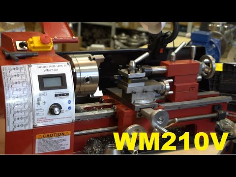 Универсальный токарный станок Weiss Machinery WM210V - Видео c Youtube №1