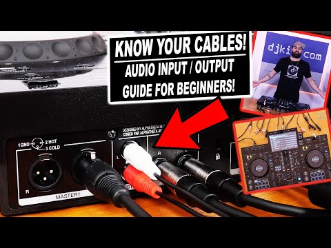 A beginners guide to DJ controller / mixer input & outputs! #NowYouKnow