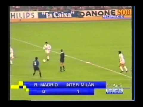 1983 (March 16) Real Madrid (Spain) 2-Inter Milan ...
