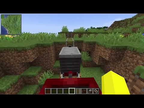 My large railway i made with Little Logistics minecraft mod