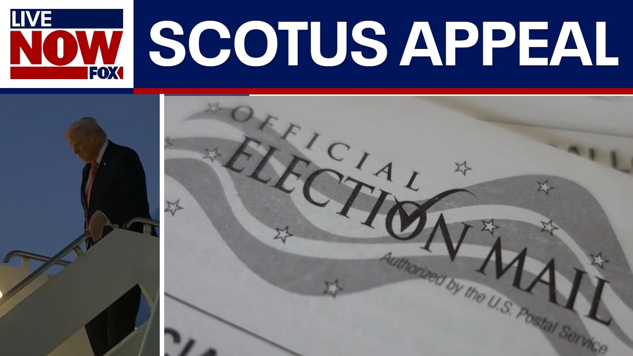 Trump admin. makes new appeal to SCOTUS over mail-in ballots