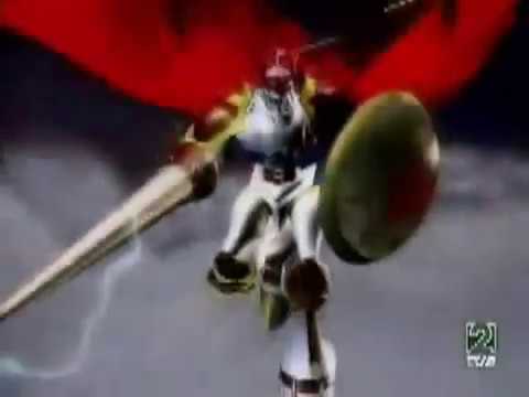 [Digimon] Guilmon digivolves to Dukemon/Gallantmon (Multilanguage)