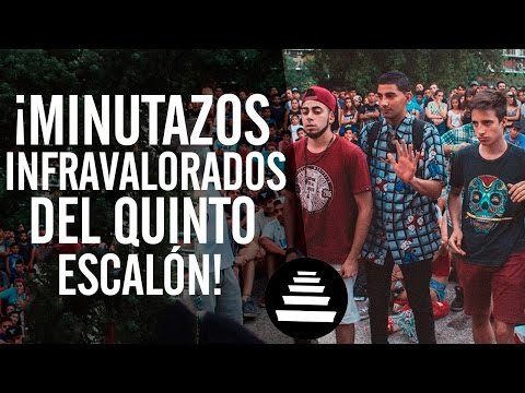 ¡Minutazos INFRAVALORADOS de EL QUINTO ESCALÓN! | Batallas De Gallos De Rap