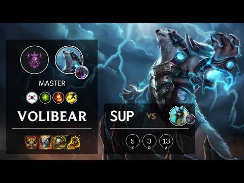 Volibear Support vs Nami - KR Master Patch 10.7