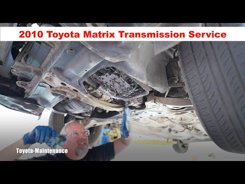 2010 Toyota Matrix Automatic Transmission Service