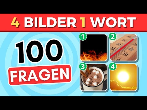 🧠Kannst du ALLE Wörter erraten?!🤔💡 | 4 Bilder 1 Wort | Einfach, Mittel, Schwer, Extrem