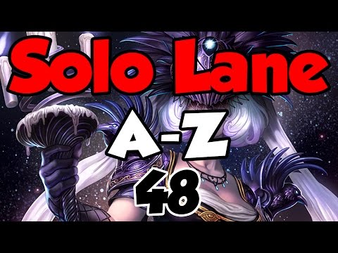 Smite: Solo Lane A-Z #48- Nox Gameplay