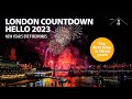 Hello 2023 London Countdown Fireworks New Year S Eve 4K