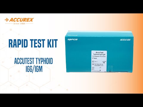 Diagnostic Test Kit Angstorm Typhoid (IgG/IgM)-50 test