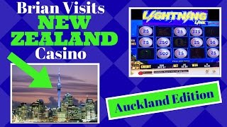 Brian visits New Zealand Casino ✦Auckland Edition ✦ LIVE PLAY Slot Machine Pokies at Sky City Casino