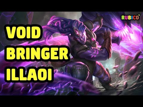VOID BRINGER ILLAOI SKIN SPOTLIGHT - LEAGUE OF LEGENDS