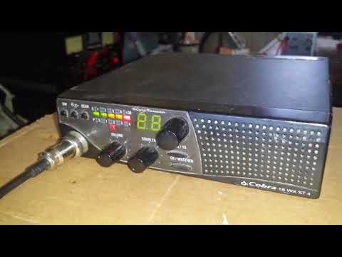 Cobra 18 WX ST II Quick Overview For Ebay - SOLD!