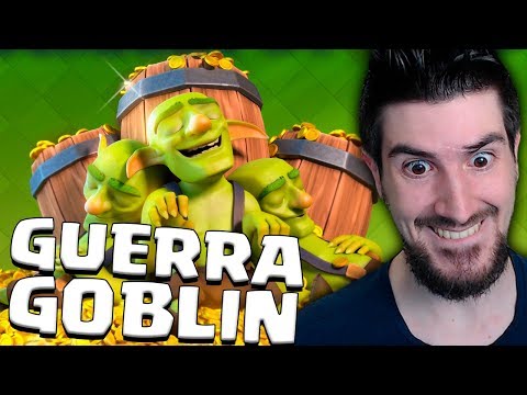 DESAFIO DOS GOBLINS E GUERRA AO MESMO TEMPO NO CLASH ROYALE!