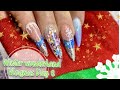 Vlogmas Day 7 Winter Wonderland Nails Vlogmas 2020 NailedByeFelicia
