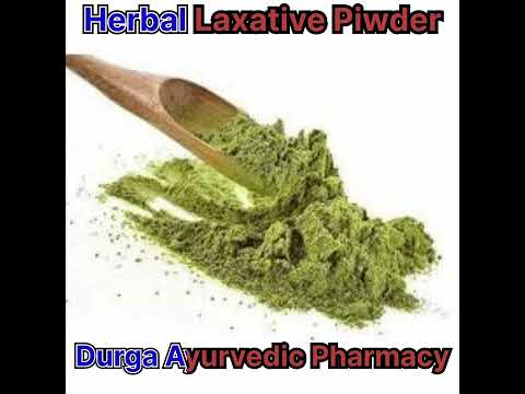 Herbal laxative powder