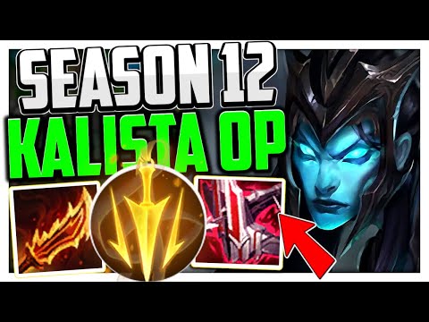 How to Play Kalista & CARRY for BEGINNERS + Best Build/Runes Season 12 - League of Legends