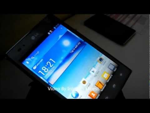 LG Optimus VU P895 Android Phone Smartphone Hands On Review And Box Contents