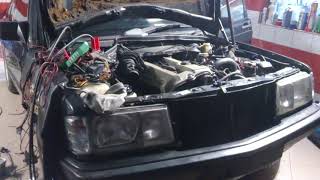 Mercedes 190 W201 M104 3.2 swap