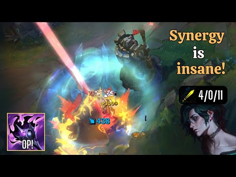 Bot lane synergy was so much for this Master players!#lol #leagueoflegends #hwei