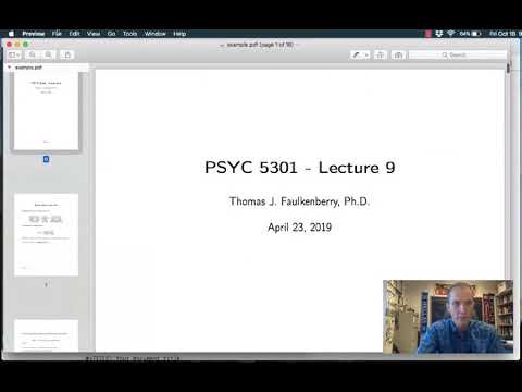 EmacsConf 2019 - 06 - Org-mode and FoilTeX - Tom Faulkenberry