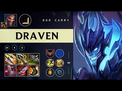 Draven ADC vs Swain - EUW Grandmaster Patch 25.24