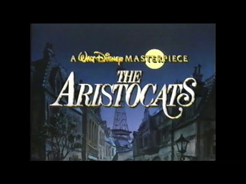 The Aristocats - 1996 Masterpiece Collection VHS Trailer