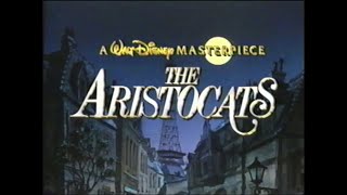 The Aristocats - 1996 Masterpiece Collection VHS Trailer