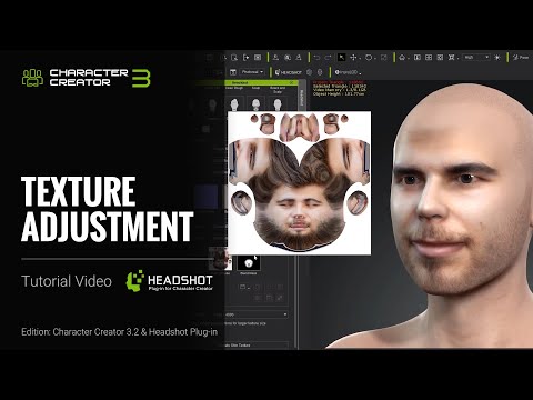 Headshot Plug-in Tutorial - Texture Adjustment