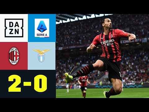 Leao und Ibrahimovic besorgen Tabellenführung für AC Mailand: Milan - Lazio Rom 2:0 | Serie A | DAZN