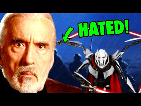 The Real Reason Count Dooku HATED General Grievous Lightsaber Style | Star Wars Theory