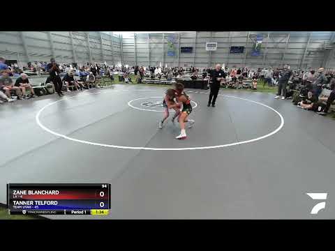 94 Lbs Round 1 (16 Team) - Zane Blanchard, LA Vs Tanner Telford, Team Utah 07e0