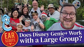 Disney Genie Plus with a Large Group at Disney World: Is It Harder to Book Rides at Magic Kingdom?
